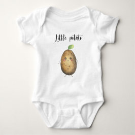 Schattige aardappel Baby Shower Romper
