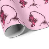 schattige aardbei cadeaupapier (Rol Hoek)