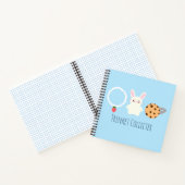 Schattige aardbeien Ketting, konijn en ring Notitieboek (Binnen)