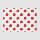 Schattige aardbeienpatroontissuepapier tissuepapier (Voorkant)