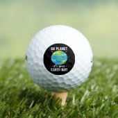 Schattige Aarde Dag Ga Planeten Het Is Jouw Aarde Golfballen (Insitu Shirt)