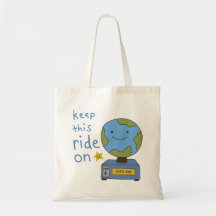 Schattige Aarde Houd Deze Rit Aan Save De Planeet