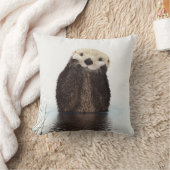 Schattige Aardige Pluizige Otter Dier Kussen (Deken)