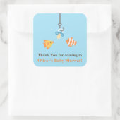 Schattige aas Gevist Baby shower dank u Stickers (Tas)
