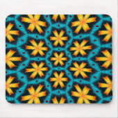 Schattige Abstract bloemenpatroon Muismat (Voorkant)