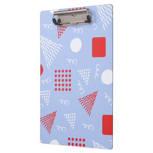 Schattige abstract patroon klembord (Links)