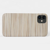 Schattige abstracte bruine lijnen ontwerp Case-Mate iPhone case (Achterkant (horizontaal))