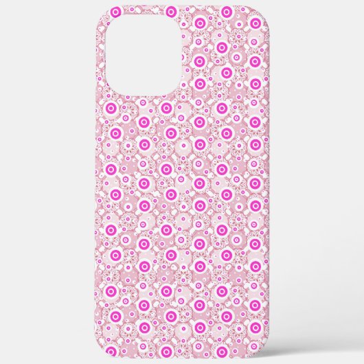 Schattige abstracte roze stippen patronen Case-Mate iPhone case (Achterkant)