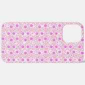 Schattige abstracte roze stippen patronen Case-Mate iPhone case (Achterkant (horizontaal))