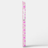 Schattige abstracte roze stippen patronen Case-Mate iPhone case (Achterkant / Links)