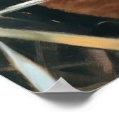 Schattige Abyssinien Cat Art Print Poster (Hoek)