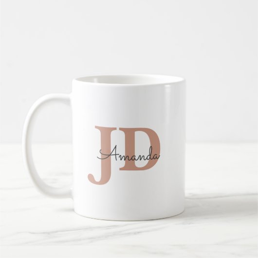 Schattige advocaat JD afstuderen gepersonaliseerde Koffiemok (Links)