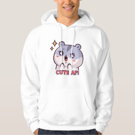 Schattige AF! Hamster ontwerp Hoodie