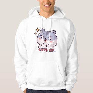 Schattige AF! Hamster ontwerp Hoodie
