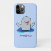 Schattige afbeelding van poreuze cartoon Case-Mate iPhone case (Achterkant)