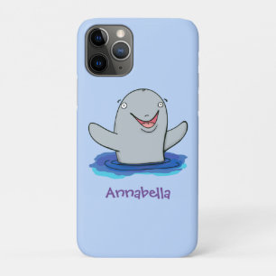 Schattige afbeelding van poreuze cartoon Case-Mate iPhone case