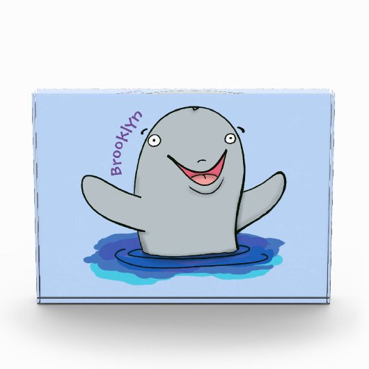 Schattige afbeelding van poreuze cartoon fotoblokken (Voorkant)