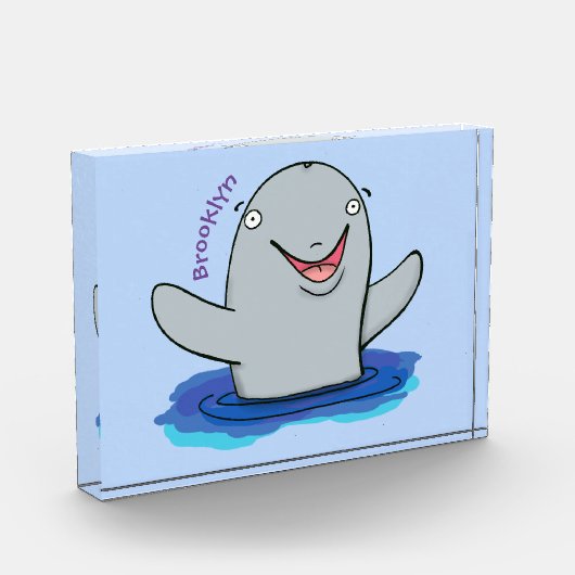 Schattige afbeelding van poreuze cartoon fotoblokken (Links)