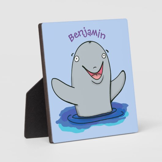 Schattige afbeelding van poreuze cartoon fotoplaat (Voorkant)