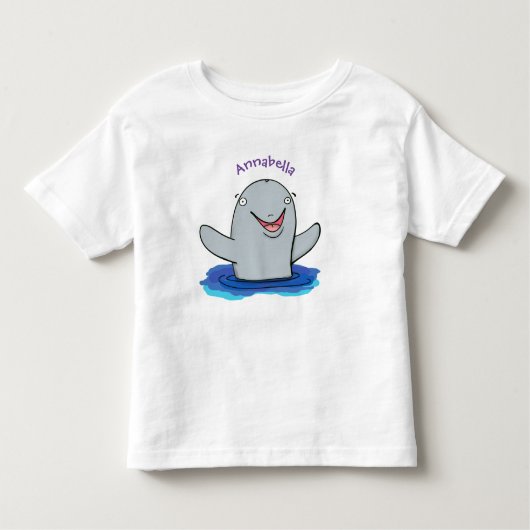 Schattige afbeelding van poreuze cartoon kinder shirts (Voorkant)