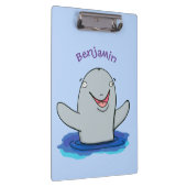 Schattige afbeelding van poreuze cartoon klembord (Rechts)