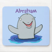 Schattige afbeelding van poreuze cartoon muismat (Voorkant)