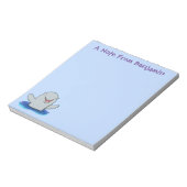 Schattige afbeelding van poreuze cartoon notitieblok (Linkerzijde)