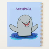 Schattige afbeelding van poreuze cartoon planner (Achterkant)