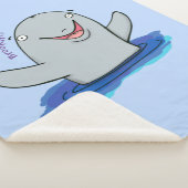 Schattige afbeelding van poreuze cartoon sherpa deken (3/4)