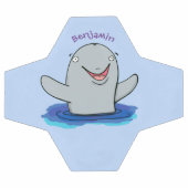 Schattige afbeelding van poreuze cartoon voetbal (Enkel)