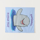 Schattige afbeelding van poreuze cartoon wandkleed (Voorkant (horizontaal))