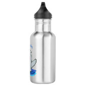 Schattige afbeelding van poreuze cartoon waterfles  (Rechts)