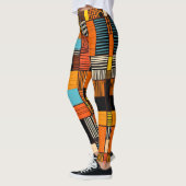 Schattige Afrikaans Print Leggings (Links)
