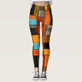 Schattige Afrikaans Print Leggings