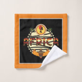 schattige Afrikaanse dame Bad Handdoek (Wasdoekje)