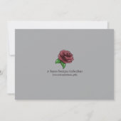 Schattige Afro-Amerikaanse prins Verjaardag Kaart (Achterkant)