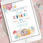 Schattige Afscheid Laatste Disco 70s Theme Going A Kaart