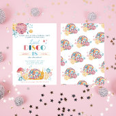 Schattige Afscheid Laatste Disco 70s Theme Going A Kaart