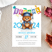 Schattige Afstudeerder beer Kleuterschool Afstuder Kaart