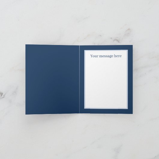 Schattige Afstuderen koe bericht toevoegen Kaart (Binnen)