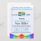 Schattige Afstuderen voor leerkrachten Kaart (Voorkant / Achterkant)