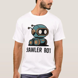 Schattige AI-Robot & Toekomstige Tech Design T-shirt
