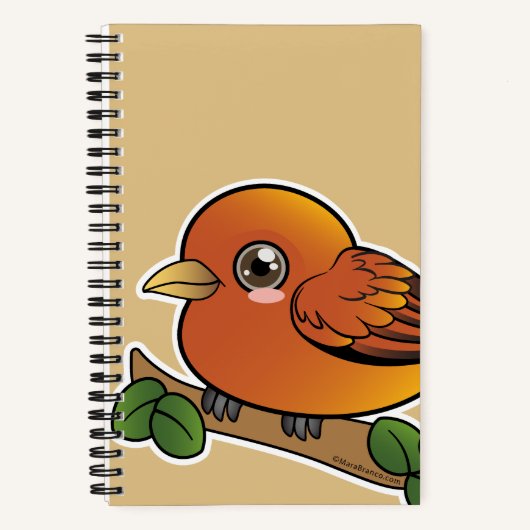 Schattige Akepa Notitieboek (Voorkant)