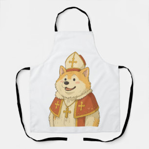 Schattige Akita Paus - Grappig Hond Design Schort