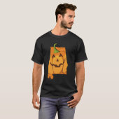 Schattige Alabama Halloween ontwerp T-shirt (Voorkant volledig)