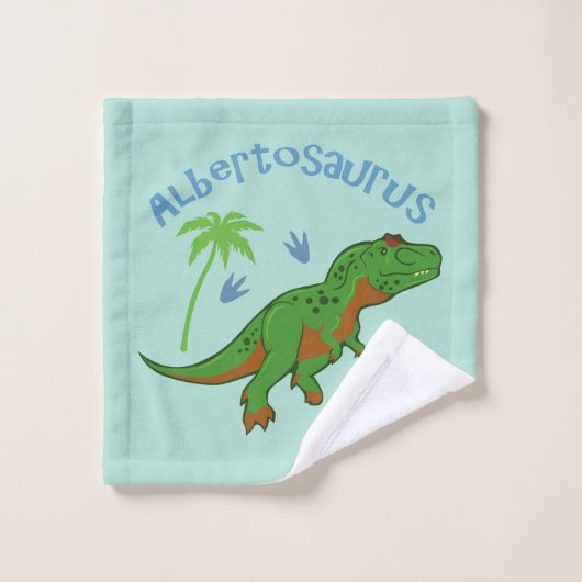 Schattige Albertosaurus Washandje (Wasdoekje)