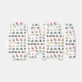 Schattige alfabet ABC Dieren Bedankdoosjes (Uitgevouwen)