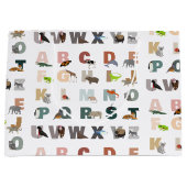Schattige alfabet ABC Dieren Groot Cadeauzakje (Voorkant)