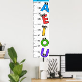 Schattige alfabet groeidiagram poster (Thuiskantoor)