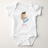 Schattige Alice in Wonderland Meisje Romper (Voorkant)